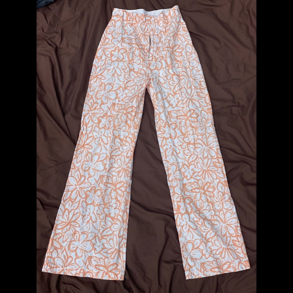 Free People Floral Pants
